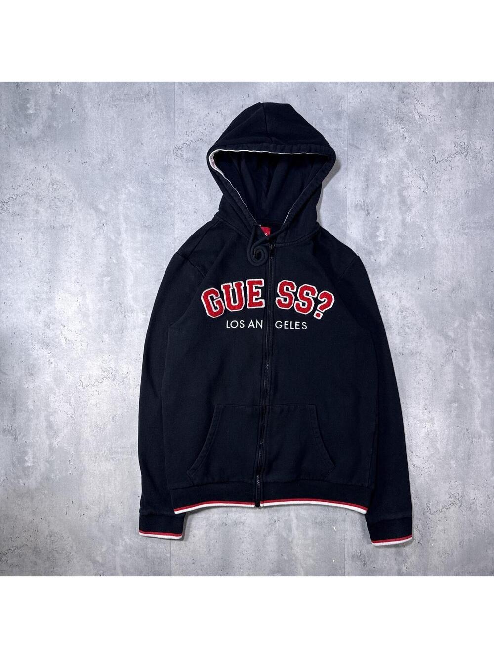 Y2K Guess 00s Zip Up Hoodie Jacket